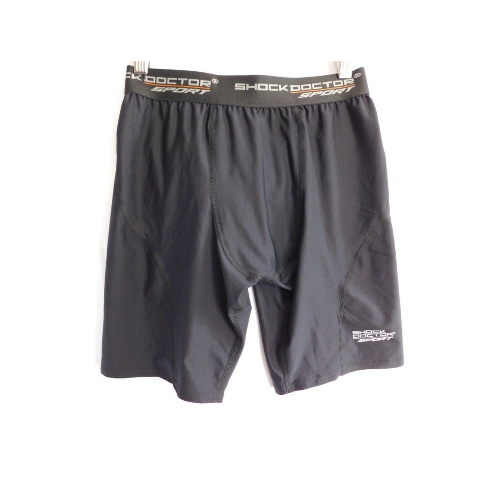 Shock Doctor Sliding Shorts Mens Size M Compression Athletic Sports Baseball